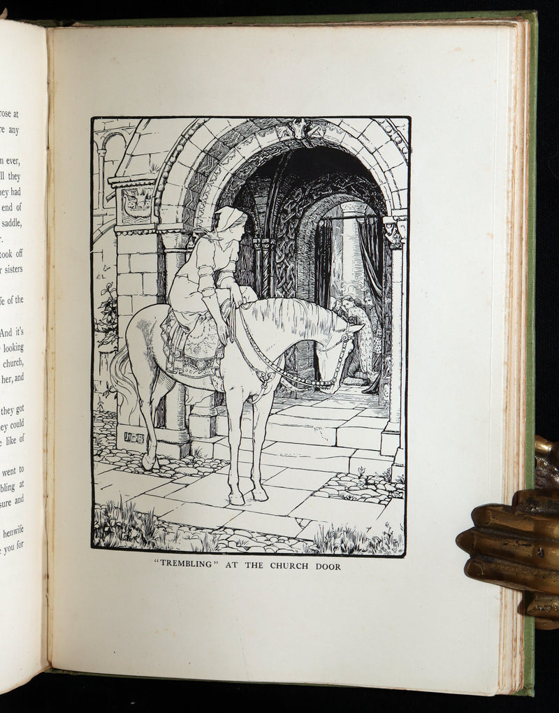 1892 Rare First Edition- Celtic Fairy Tales by J Jacobs Illustrated by JD Batten