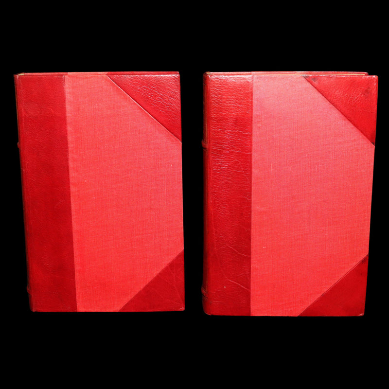 1884 Rare De La Fontaine Tales bound by W.G. Foyle and illustrated by Eisen