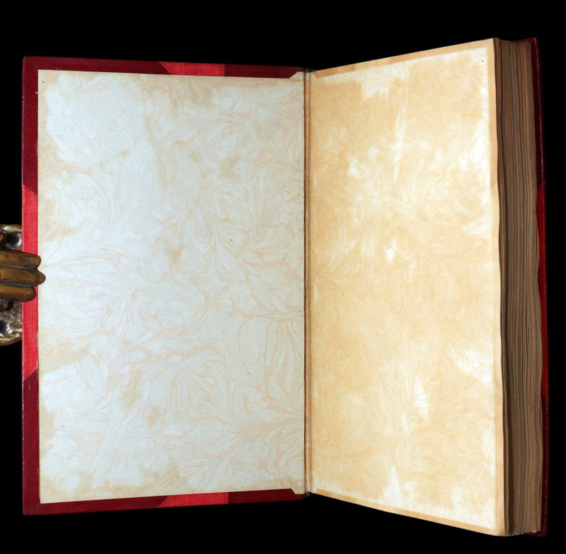 1884 Rare De La Fontaine Tales bound by W.G. Foyle and illustrated by Eisen