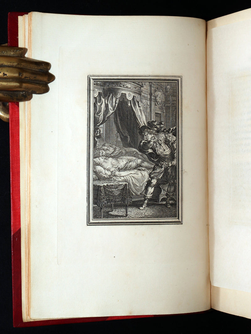 1884 Rare De La Fontaine Tales bound by W.G. Foyle and illustrated by Eisen