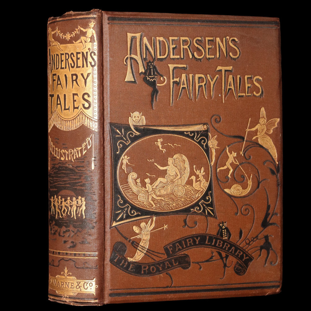 1895 Rare Victorian Book - Hans Christian Andersen's Fairy Tales
