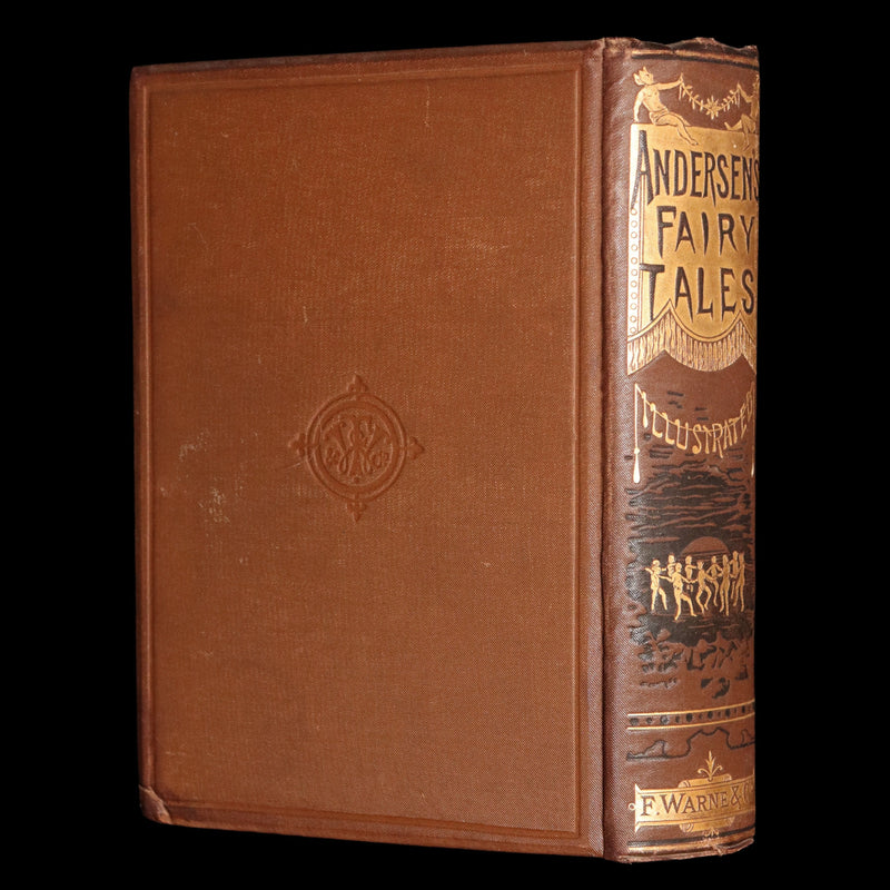 1895 Rare Victorian Book - Hans Christian Andersen's Fairy Tales Illustrated