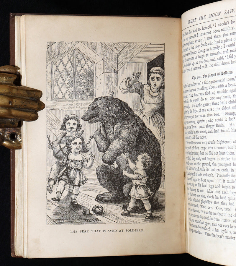 1895 Rare Victorian Book - Hans Christian Andersen's Fairy Tales Illustrated