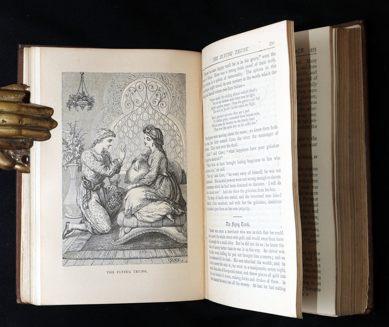 1895 Rare Victorian Book - Hans Christian Andersen's Fairy Tales Illustrated