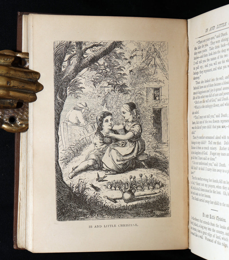 1895 Rare Victorian Book - Hans Christian Andersen's Fairy Tales Illustrated