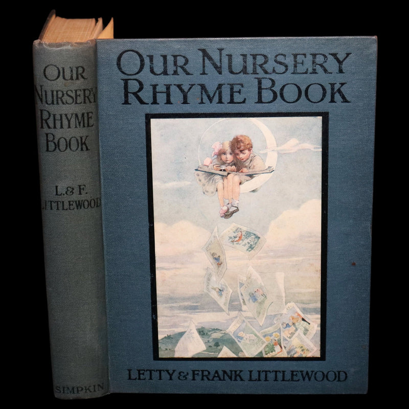 1900 Scarce Book - Our Nursery Rhyme Book illustrated by Honor C. Appleton