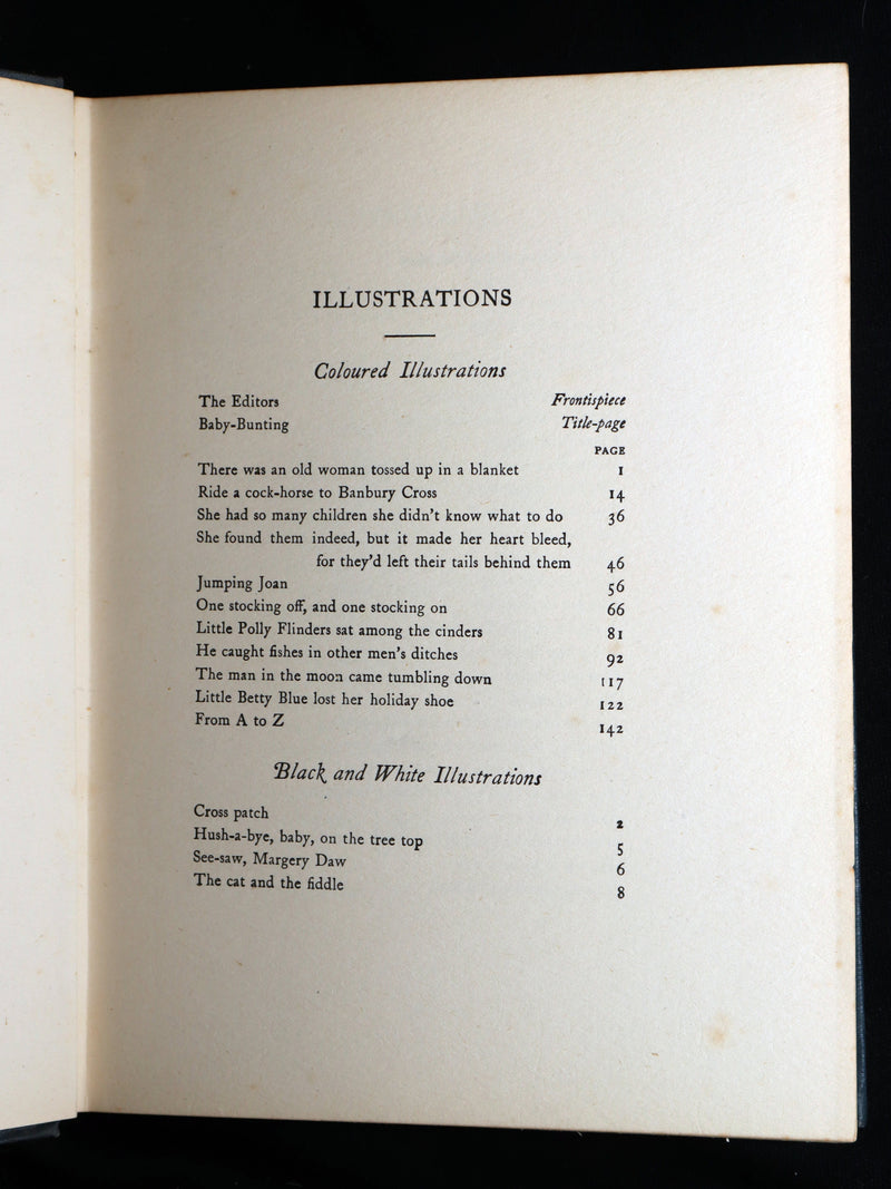 1900 Scarce Book - Our Nursery Rhyme Book illustrated by Honor C. Appleton