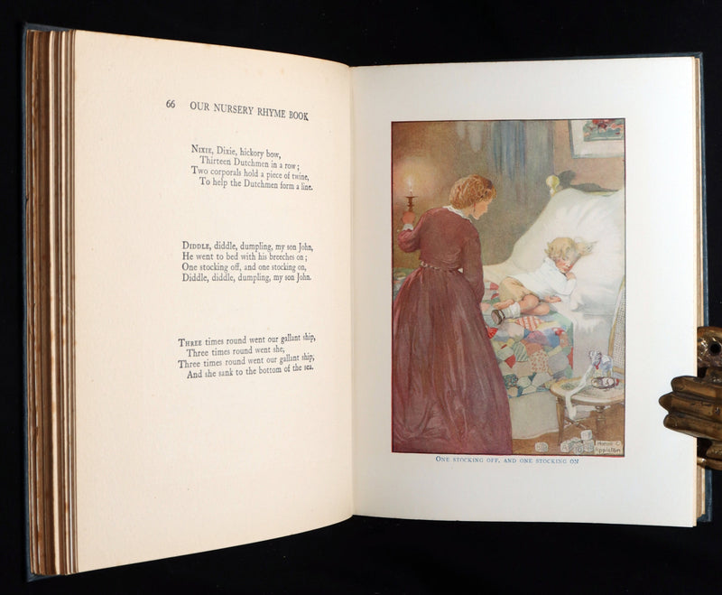 1900 Scarce Book - Our Nursery Rhyme Book illustrated by Honor C. Appleton