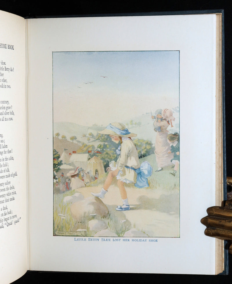 1900 Scarce Book - Our Nursery Rhyme Book illustrated by Honor C. Appleton