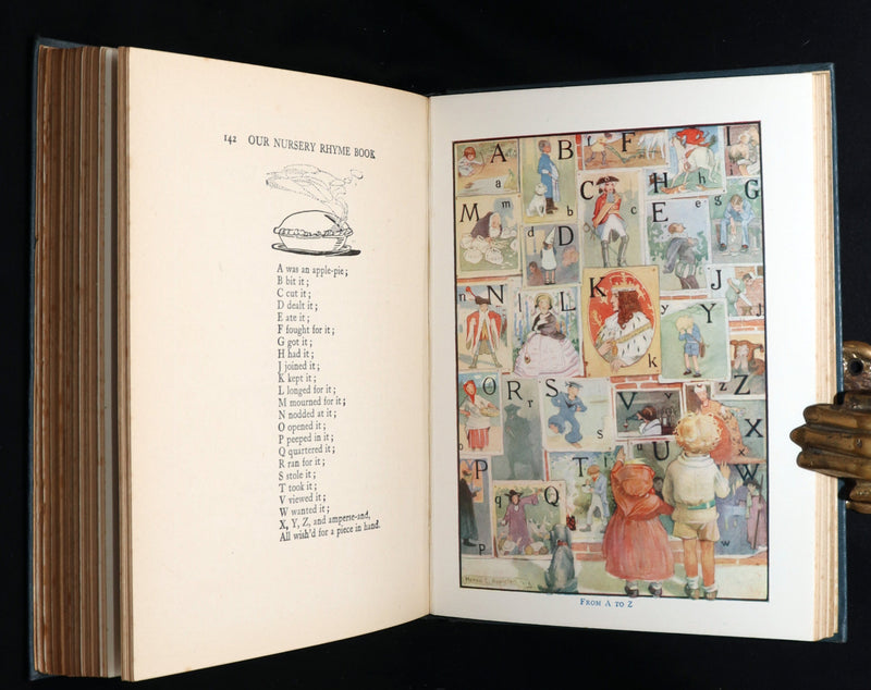 1900 Scarce Book - Our Nursery Rhyme Book illustrated by Honor C. Appleton