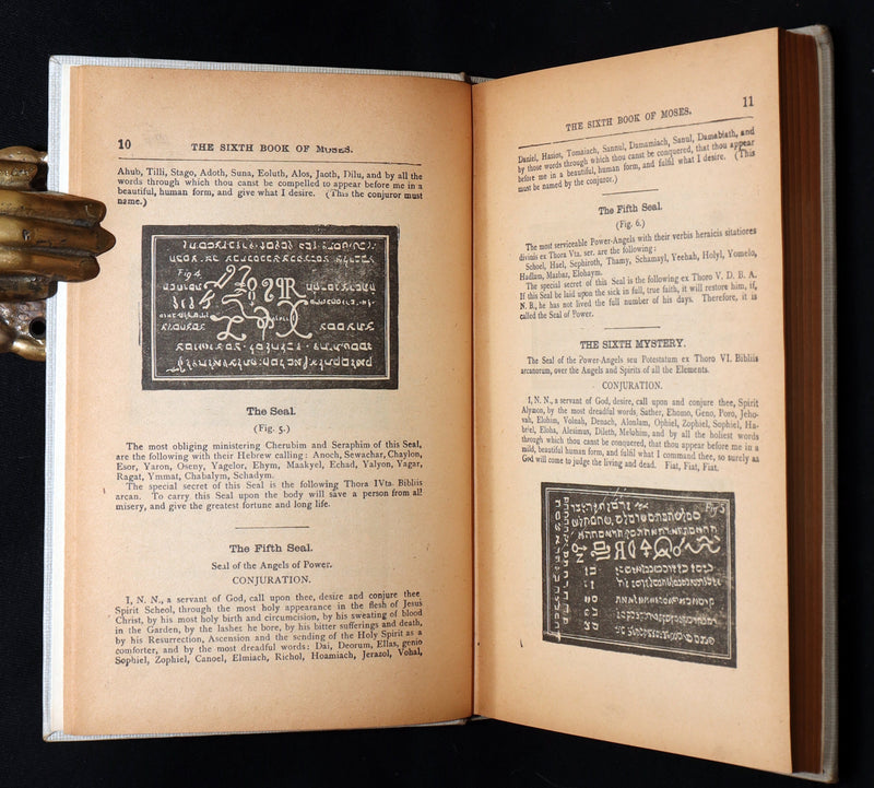 1910 - The Sixth and Seventh Books of Moses or, Moses’ Magical Spirit-Art Kabala