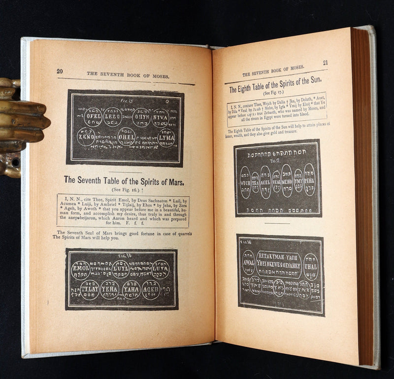 1910 - The Sixth and Seventh Books of Moses or, Moses’ Magical Spirit-Art Kabala