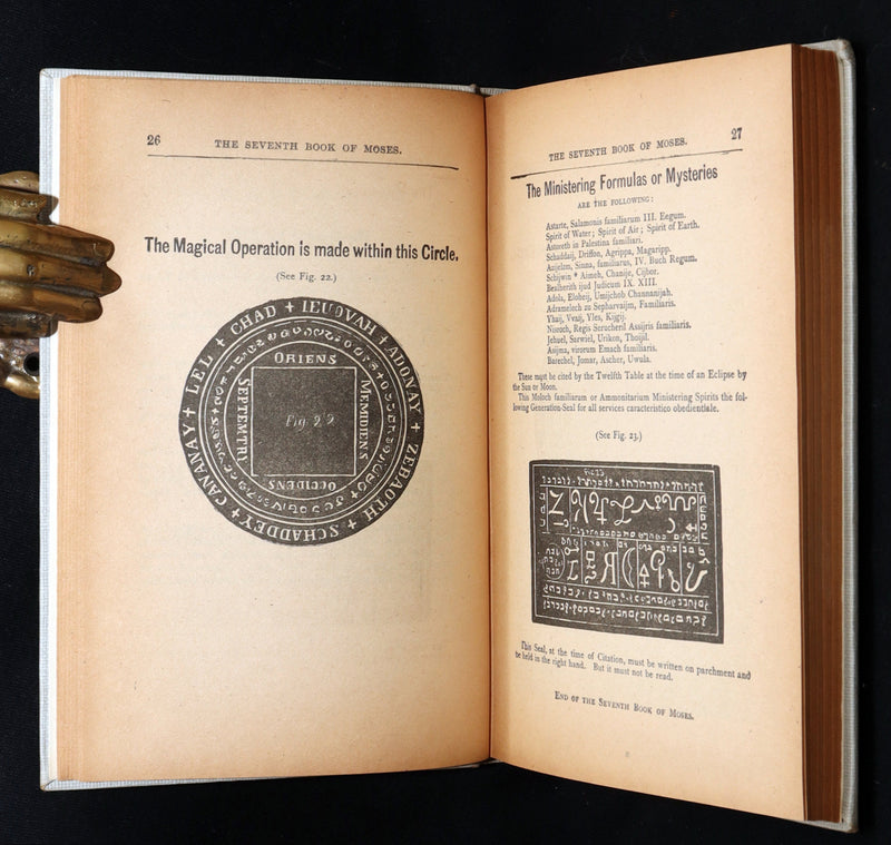 1910 - The Sixth and Seventh Books of Moses or, Moses’ Magical Spirit-Art Kabala