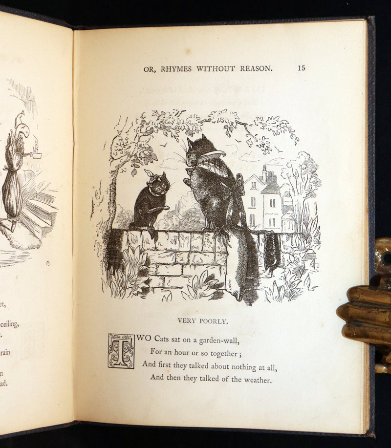 1864 First Edition - Nursery Nonsense; or, Rhymes Without Reason, Illustrated