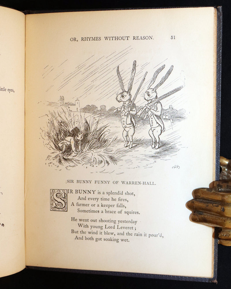 1864 First Edition - Nursery Nonsense; or, Rhymes Without Reason, Illustrated