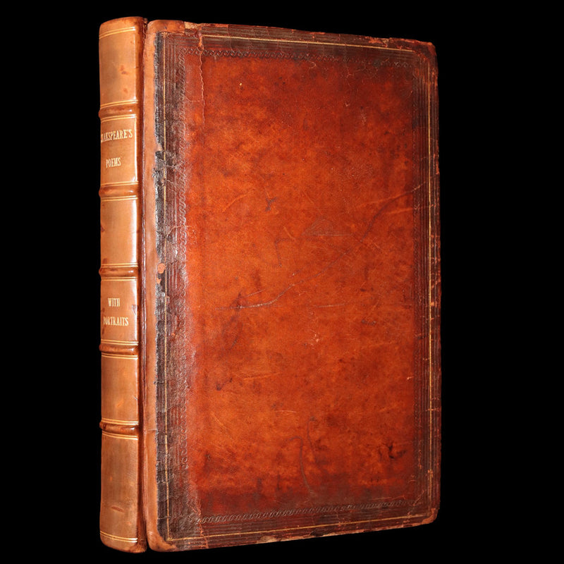 1798 Scarce Book - The Poems of William Shakespeare, Shakspeare' Fables Origin