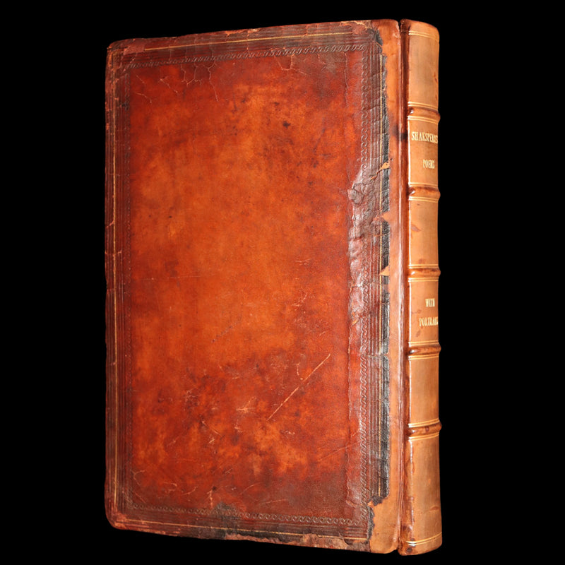 1798 Scarce Book - The Poems of William Shakespeare, Shakspeare' Fables Origin