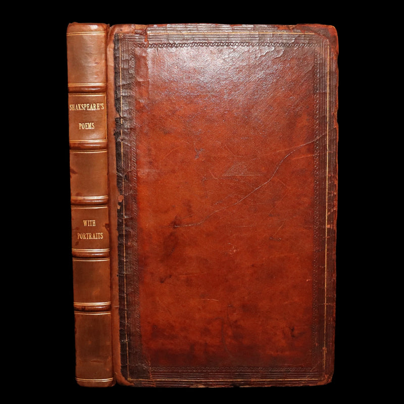 1798 Scarce Book - The Poems of William Shakespeare, Shakspeare' Fables Origin