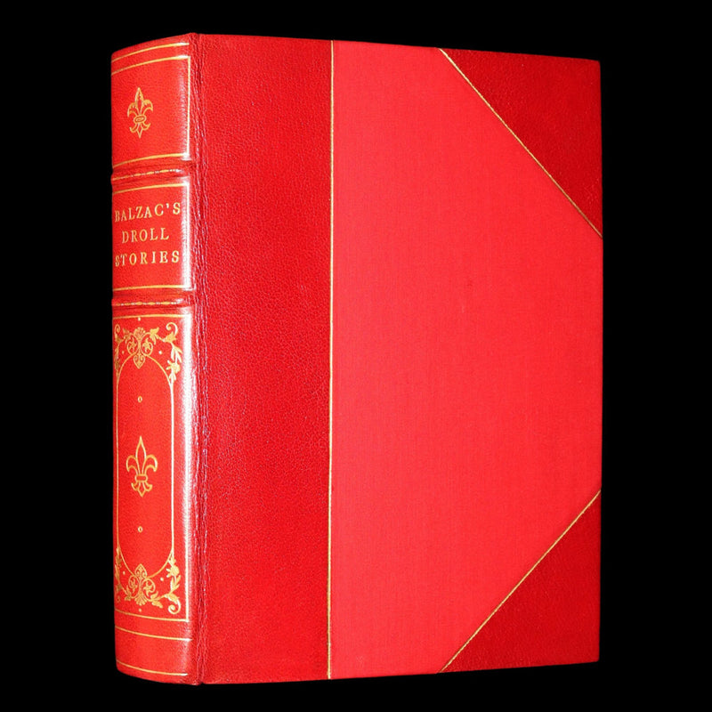 1910 Rare Book - Balzac’s Droll Stories Illustrated by Albert Robida