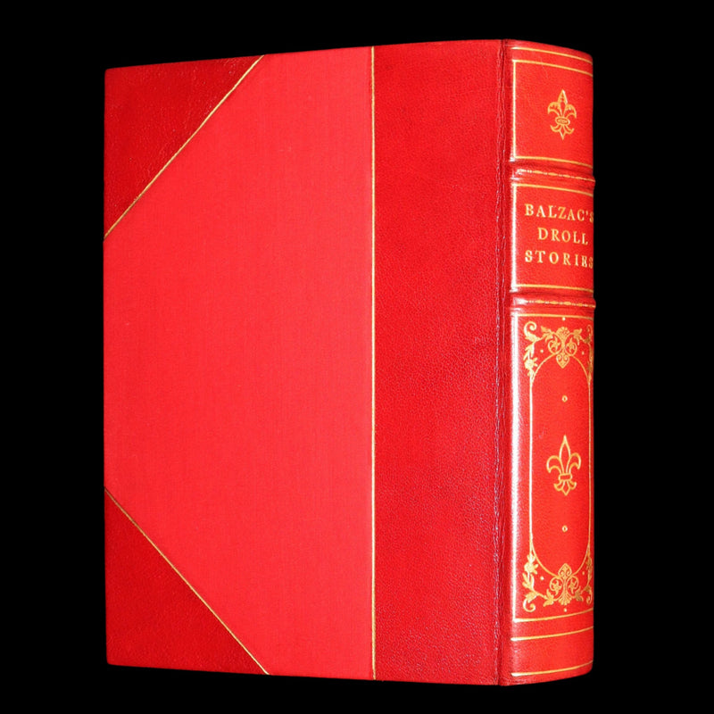 1910 Rare Book - Balzac’s Droll Stories Illustrated by Albert Robida