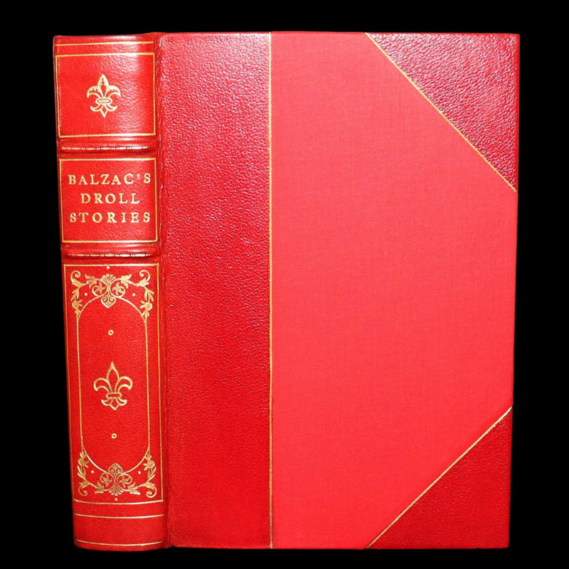 1910 Rare Book - Balzac’s Droll Stories Illustrated by Albert Robida