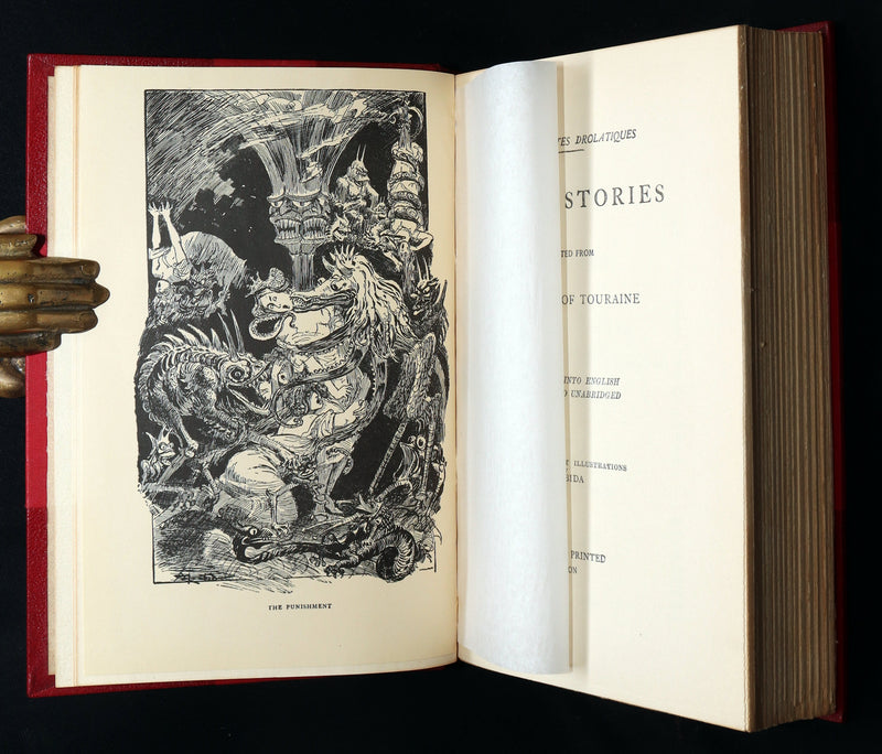 1910 Rare Book - Balzac’s Droll Stories Illustrated by Albert Robida