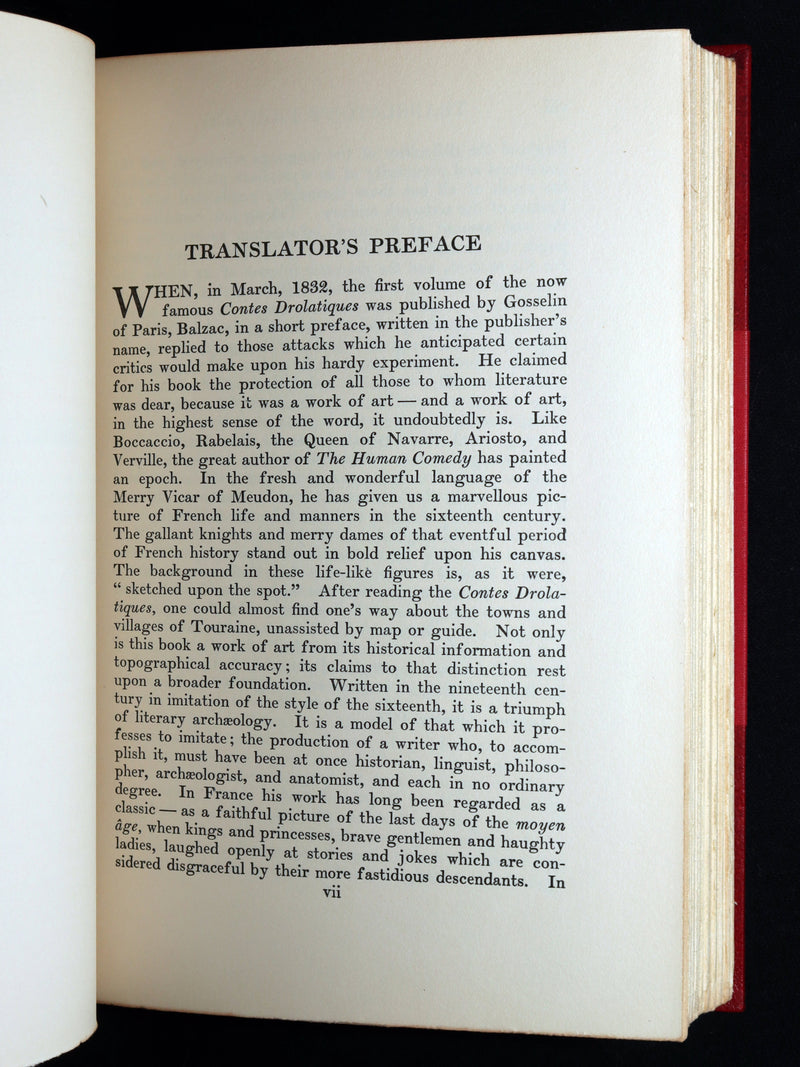1910 Rare Book - Balzac’s Droll Stories Illustrated by Albert Robida
