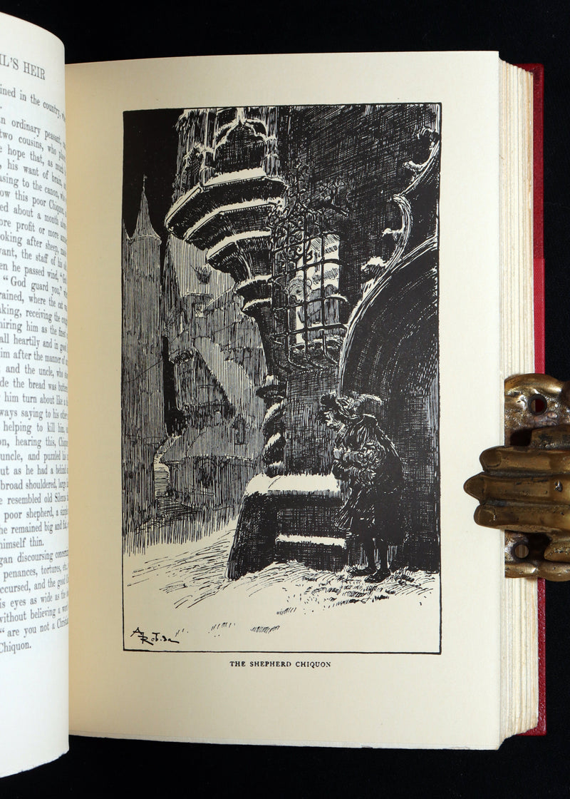 1910 Rare Book - Balzac’s Droll Stories Illustrated by Albert Robida