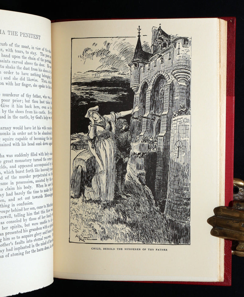 1910 Rare Book - Balzac’s Droll Stories Illustrated by Albert Robida