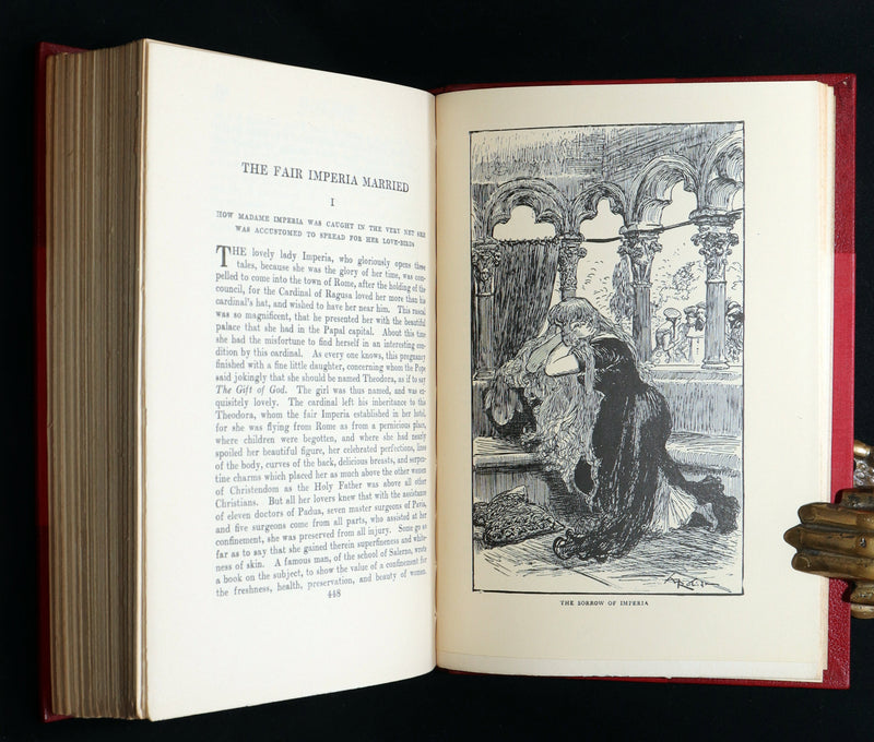 1910 Rare Book - Balzac’s Droll Stories Illustrated by Albert Robida
