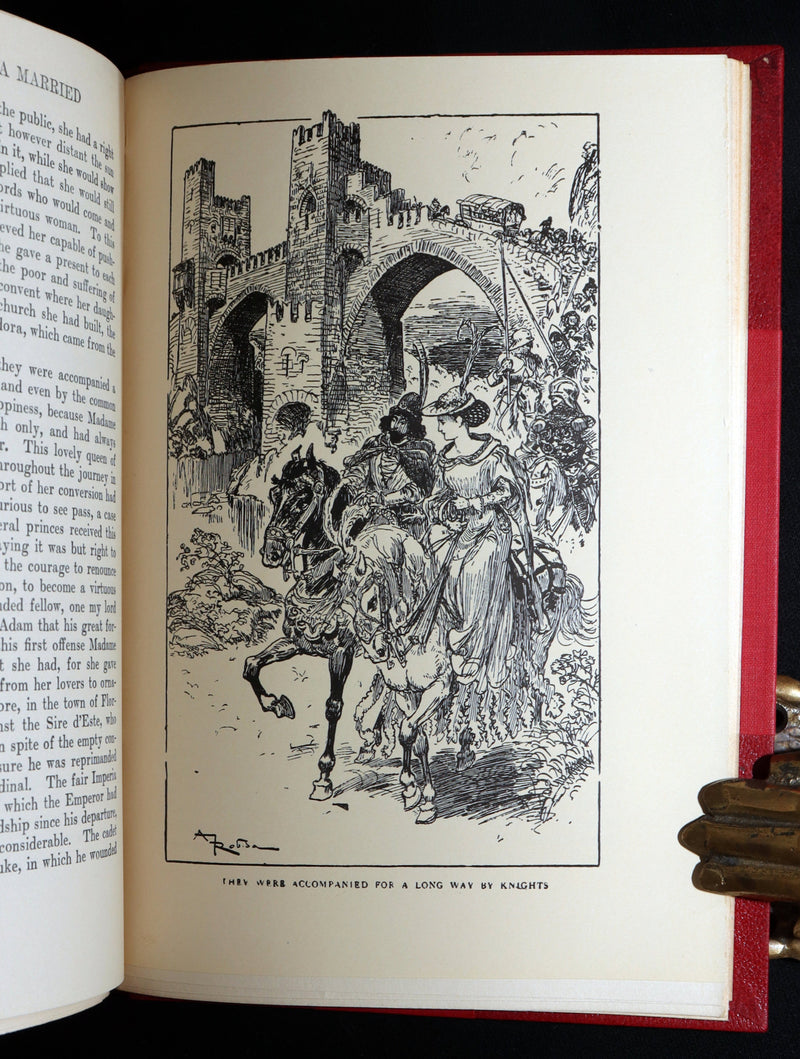 1910 Rare Book - Balzac’s Droll Stories Illustrated by Albert Robida