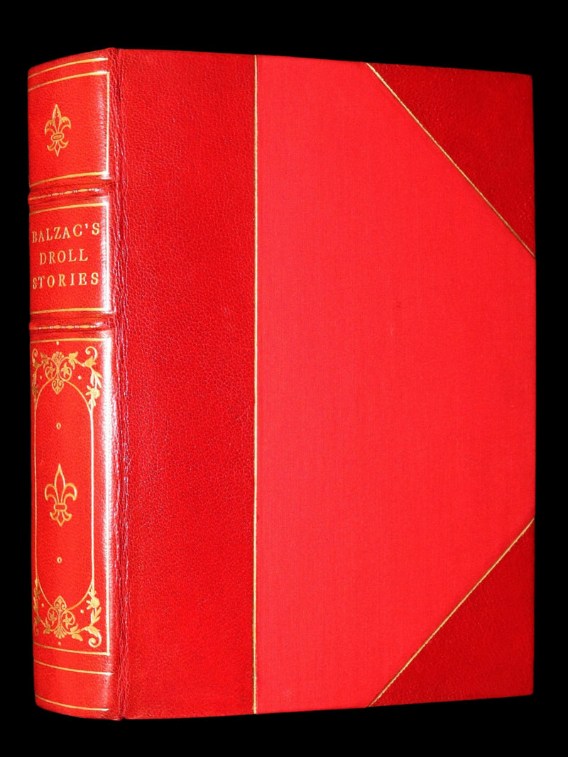 1910 Rare Book - Balzac’s Droll Stories Illustrated by Albert Robida