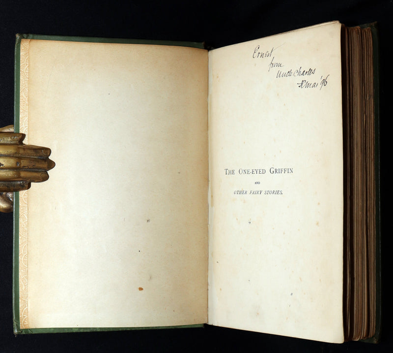 1897 Rare First Edition - The One-Eyed Griffin and Other Fairy Stories