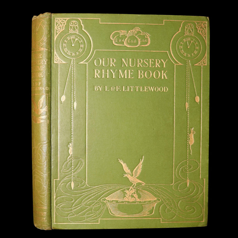 1913 First Edition - Our Nursery Rhyme Book Illustrated by Honor C. Appleton