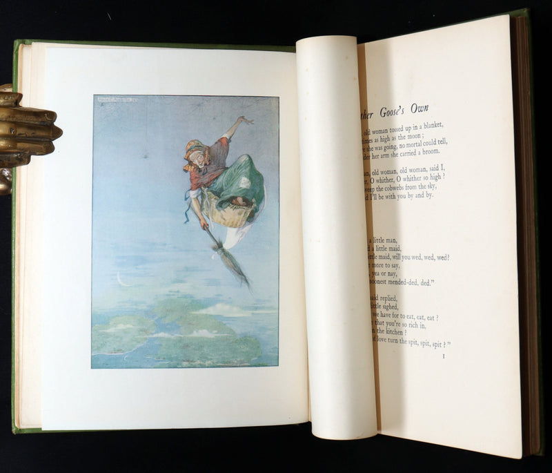 1913 First Edition - Our Nursery Rhyme Book Illustrated by Honor C. Appleton