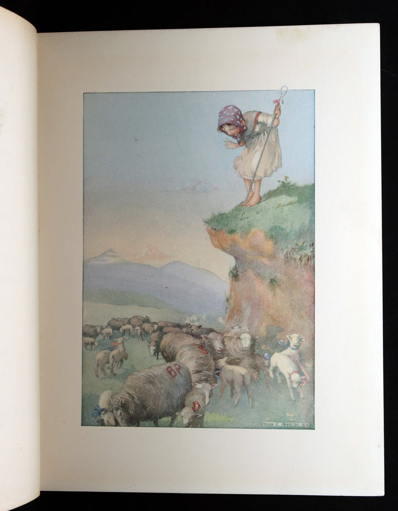 1913 First Edition - Our Nursery Rhyme Book Illustrated by Honor C. Appleton