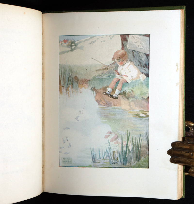 1913 First Edition - Our Nursery Rhyme Book Illustrated by Honor C. Appleton
