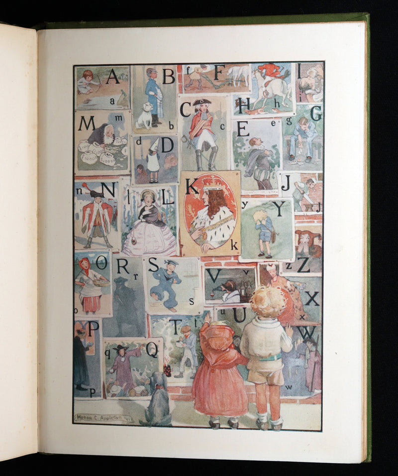 1913 First Edition - Our Nursery Rhyme Book Illustrated by Honor C. Appleton