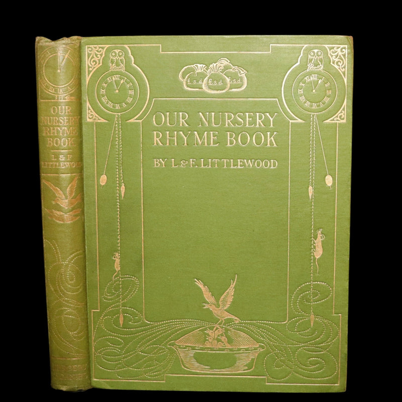 1913 First Edition - Our Nursery Rhyme Book Illustrated by Honor C. Appleton