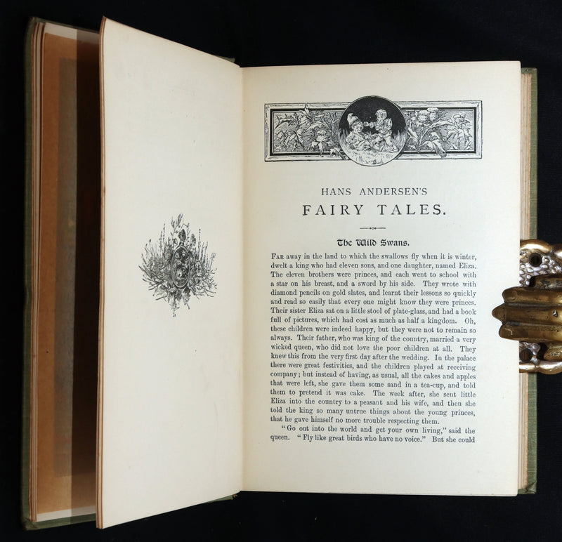 1900 Rare Book - Hans Christian Andersen's Fairy Tales, colour illustrations