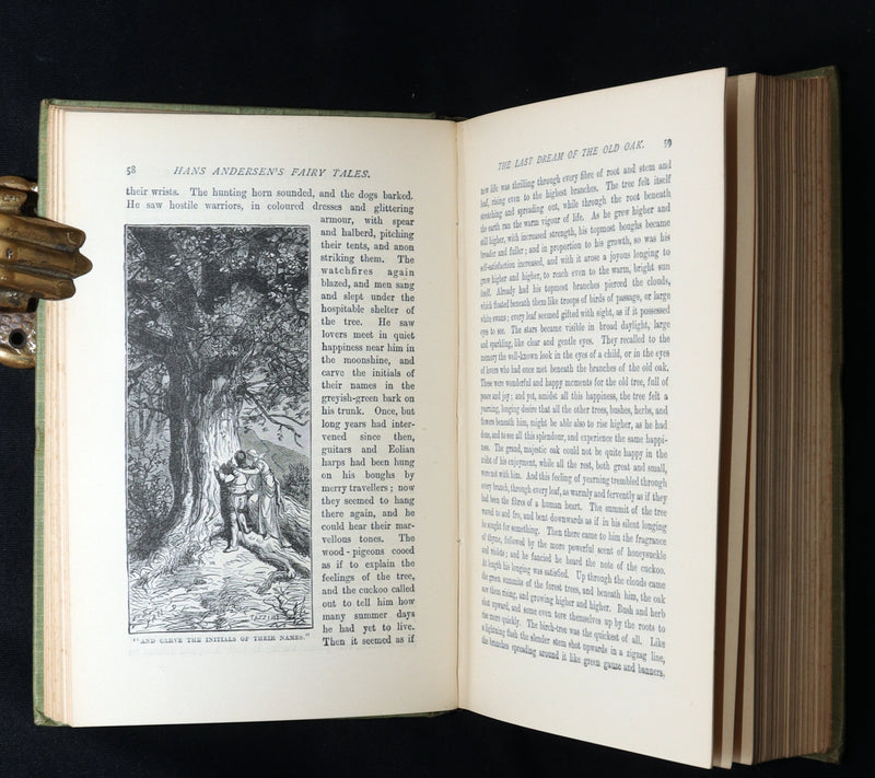 1900 Rare Book - Hans Christian Andersen's Fairy Tales, colour illustrations