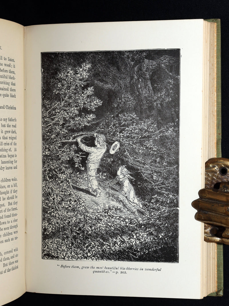 1900 Rare Book - Hans Christian Andersen's Fairy Tales, colour illustrations