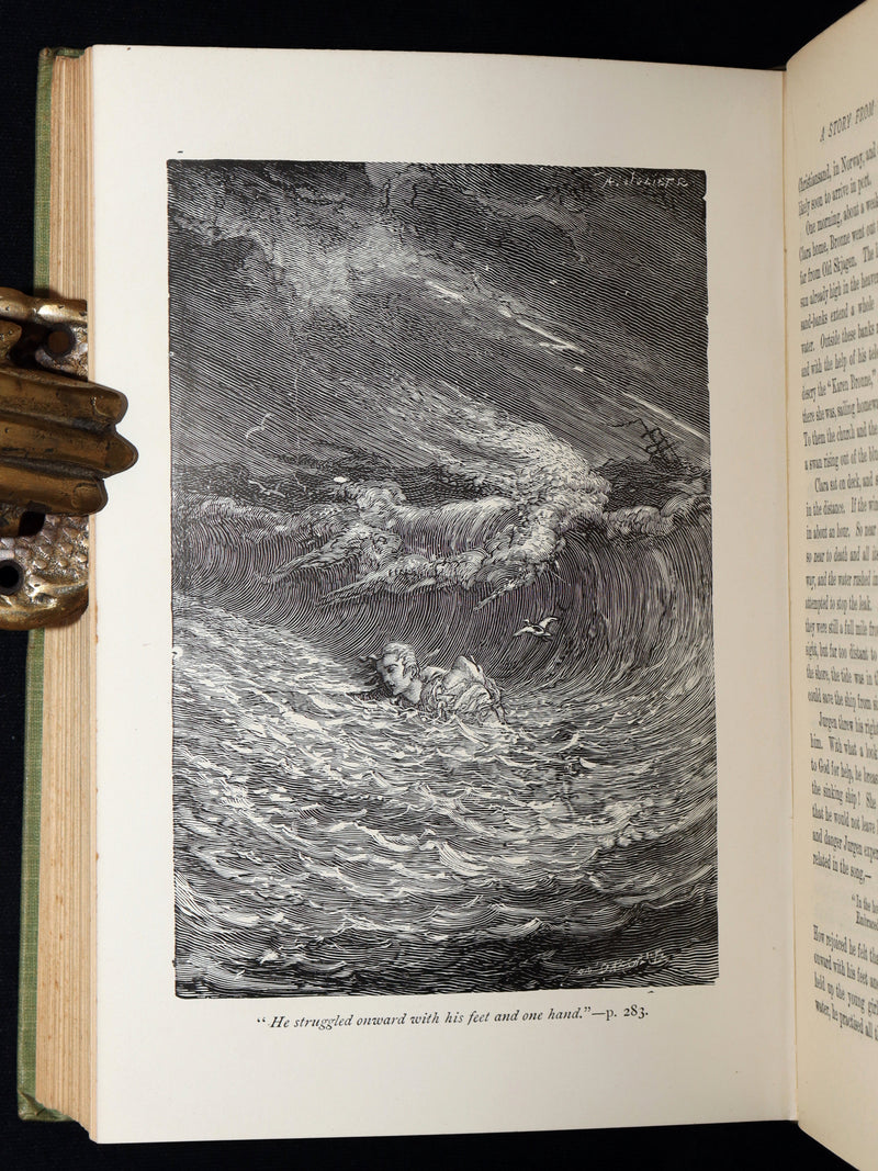 1900 Rare Book - Hans Christian Andersen's Fairy Tales, colour illustrations