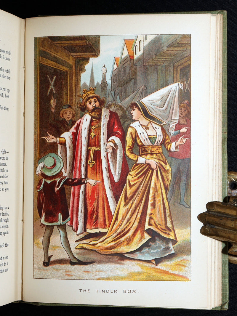 1900 Rare Book - Hans Christian Andersen's Fairy Tales, colour illustrations