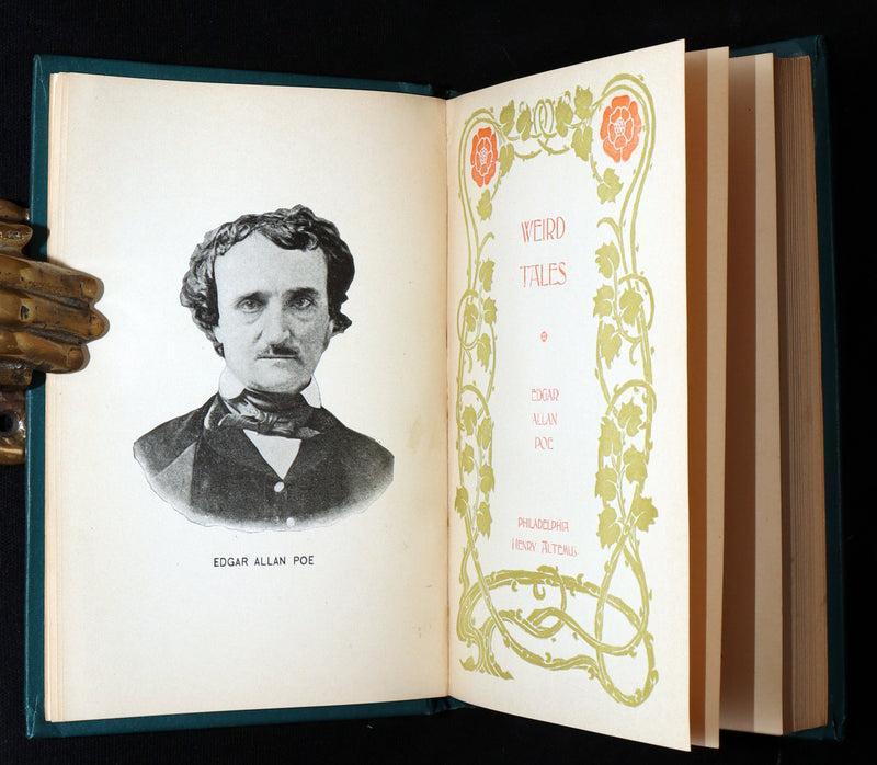 1895 Rare Book - Weird Tales by Edgar Allan Poe, Illustrated