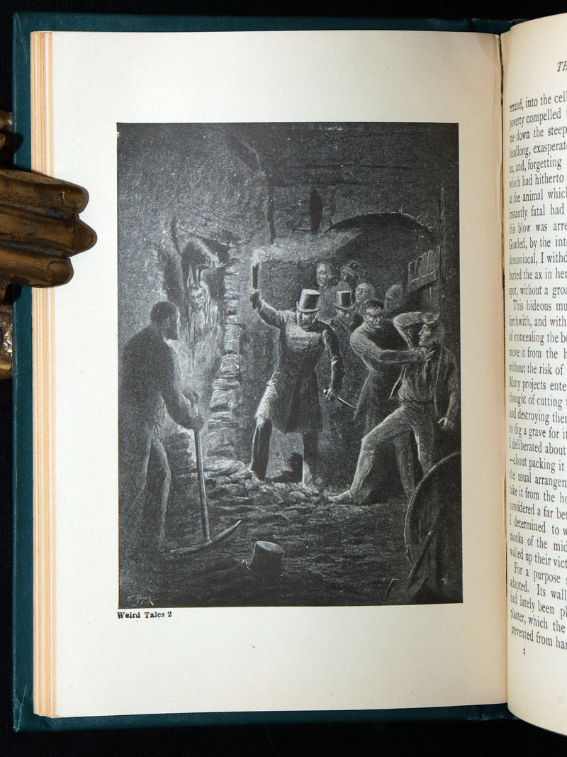 1895 Rare Book - Weird Tales by Edgar Allan Poe, Illustrated