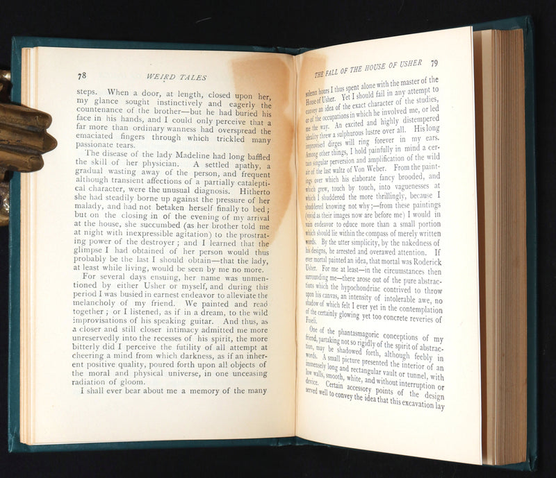 1895 Rare Book - Weird Tales by Edgar Allan Poe, Illustrated