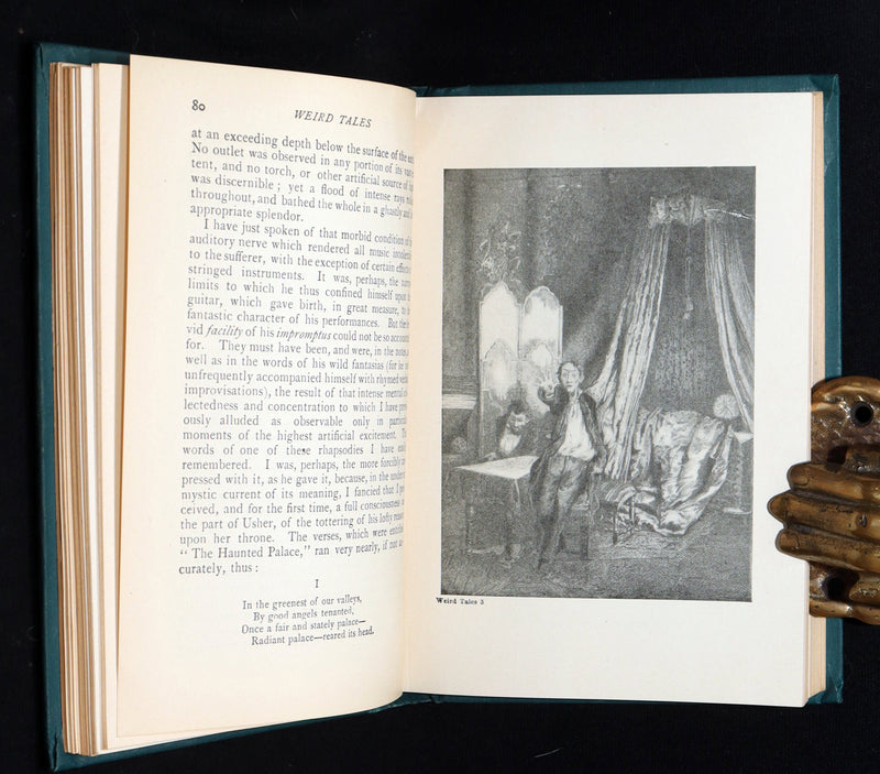 1895 Rare Book - Weird Tales by Edgar Allan Poe, Illustrated