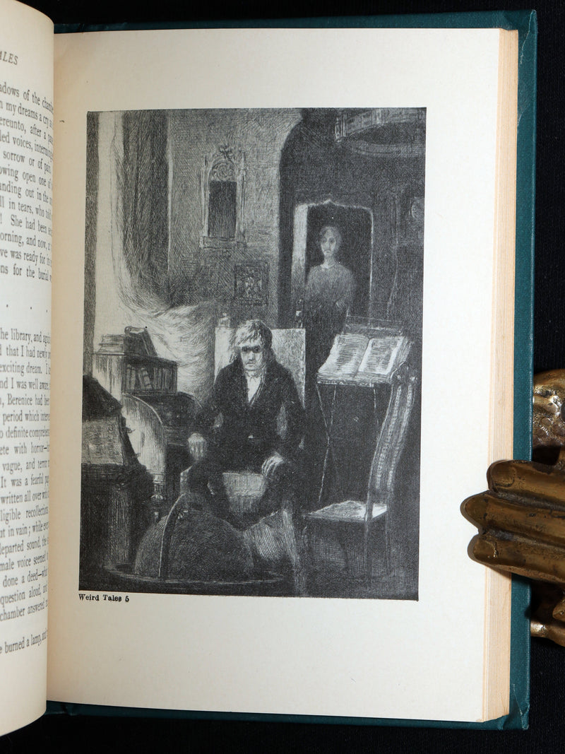1895 Rare Book - Weird Tales by Edgar Allan Poe, Illustrated