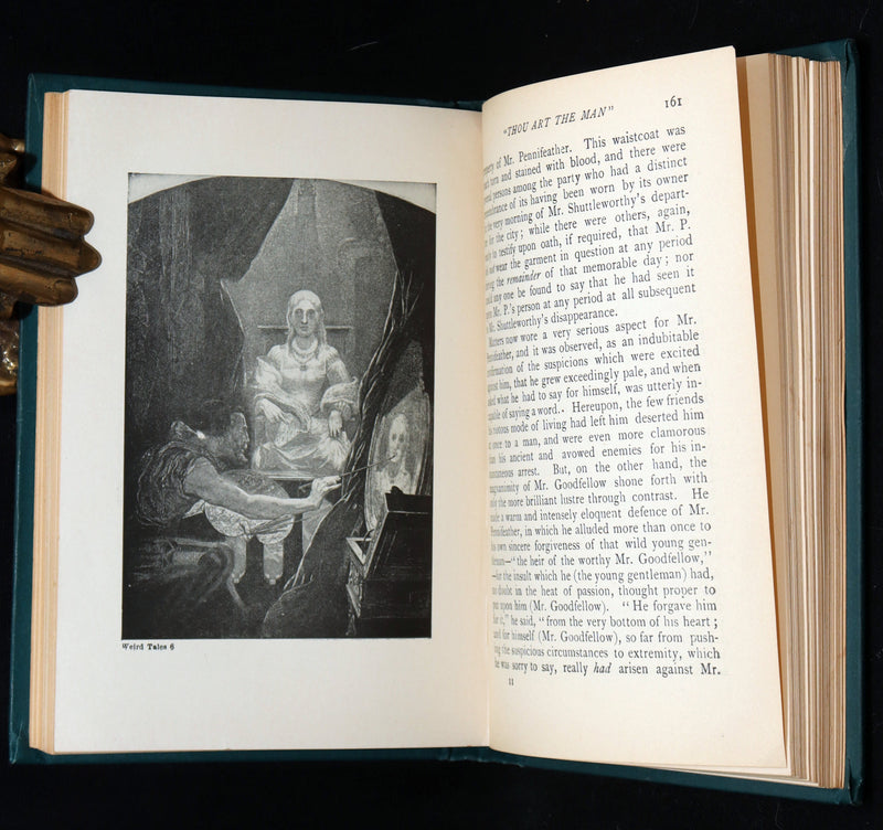 1895 Rare Book - Weird Tales by Edgar Allan Poe, Illustrated